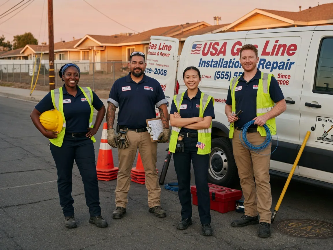 Gas Line Installation company in Del Rio, TN